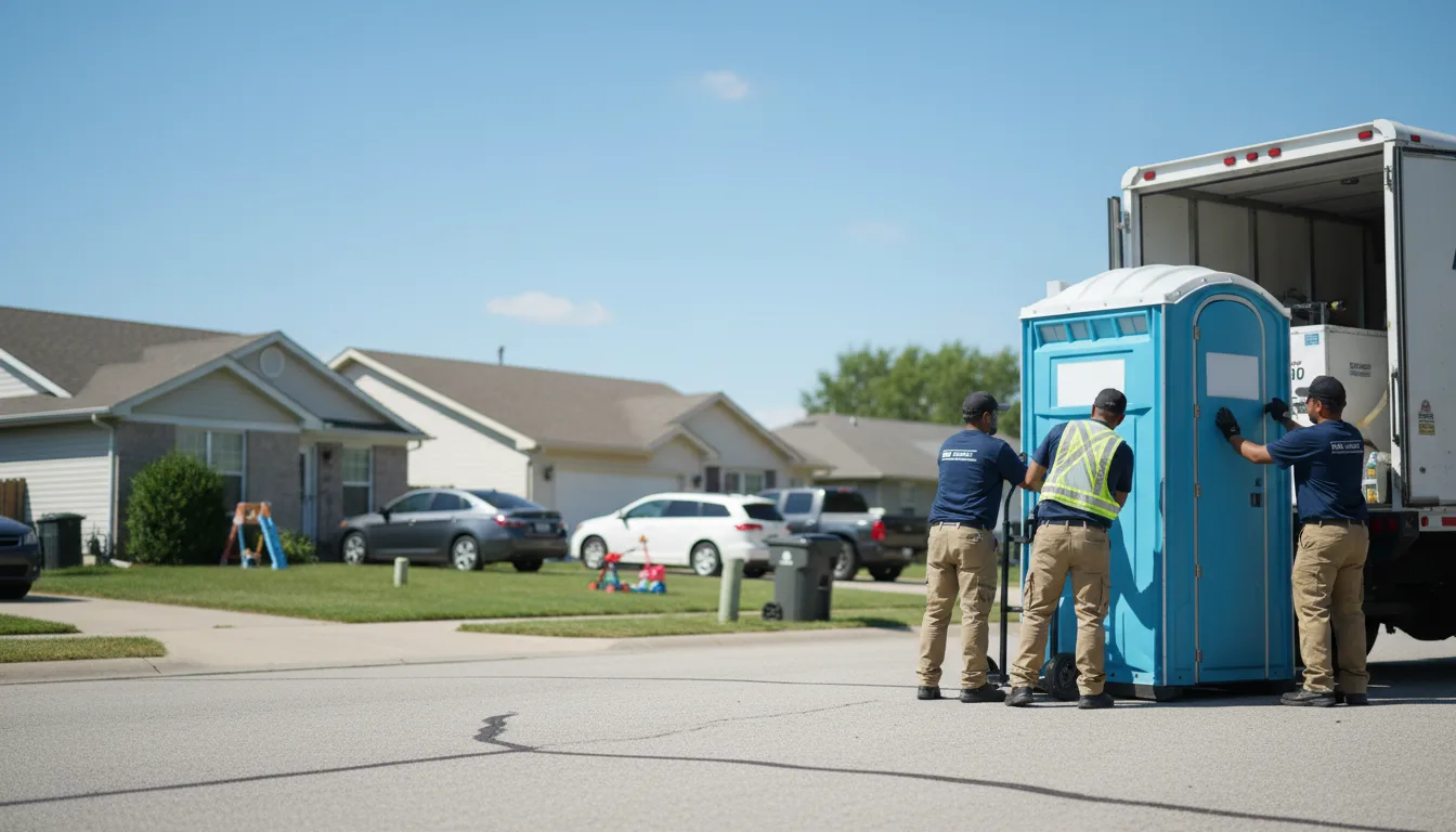 Standard Porta Potty Rentals in Sheffield, TX near me